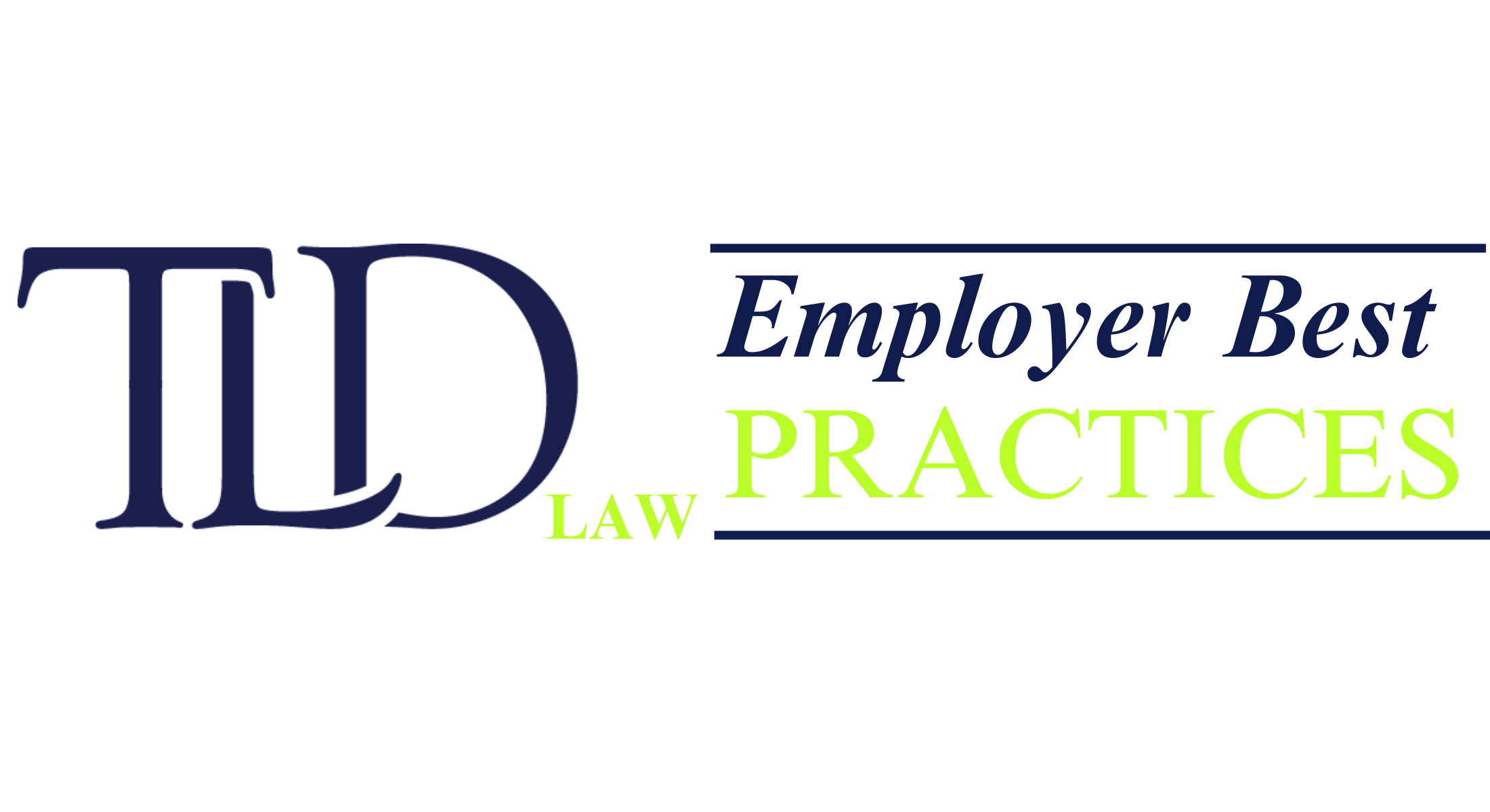A picture of the logo for law firm, pd law.